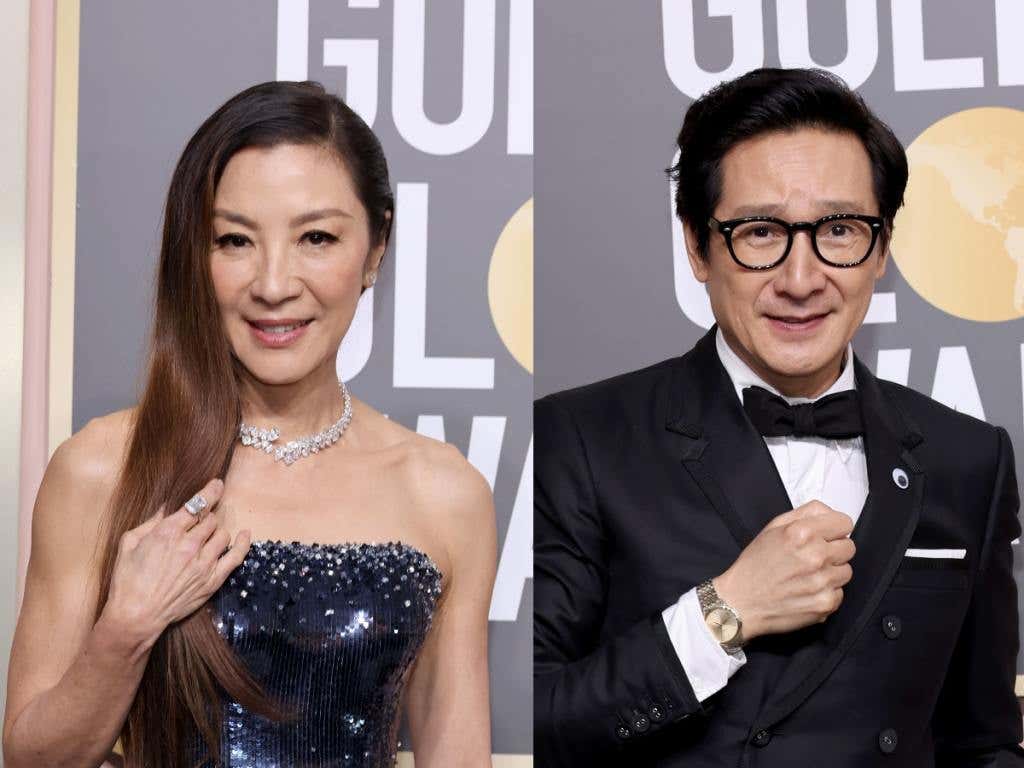 Michelle Yeoh and Ke Huy Quan