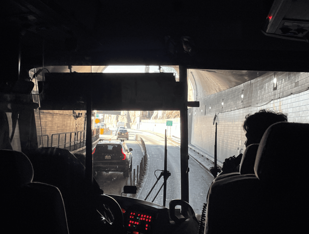 A View from the Lincoln Tunnel