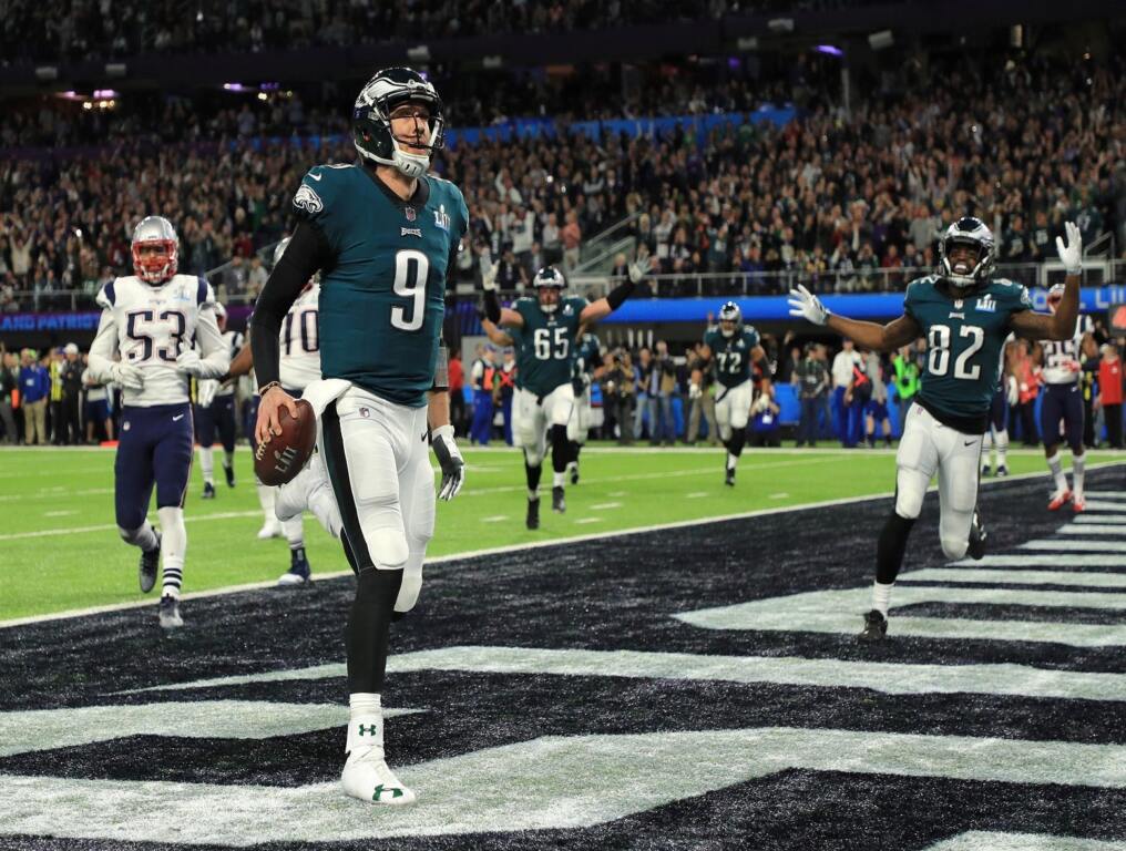 eagles vs patriots super bowl lii