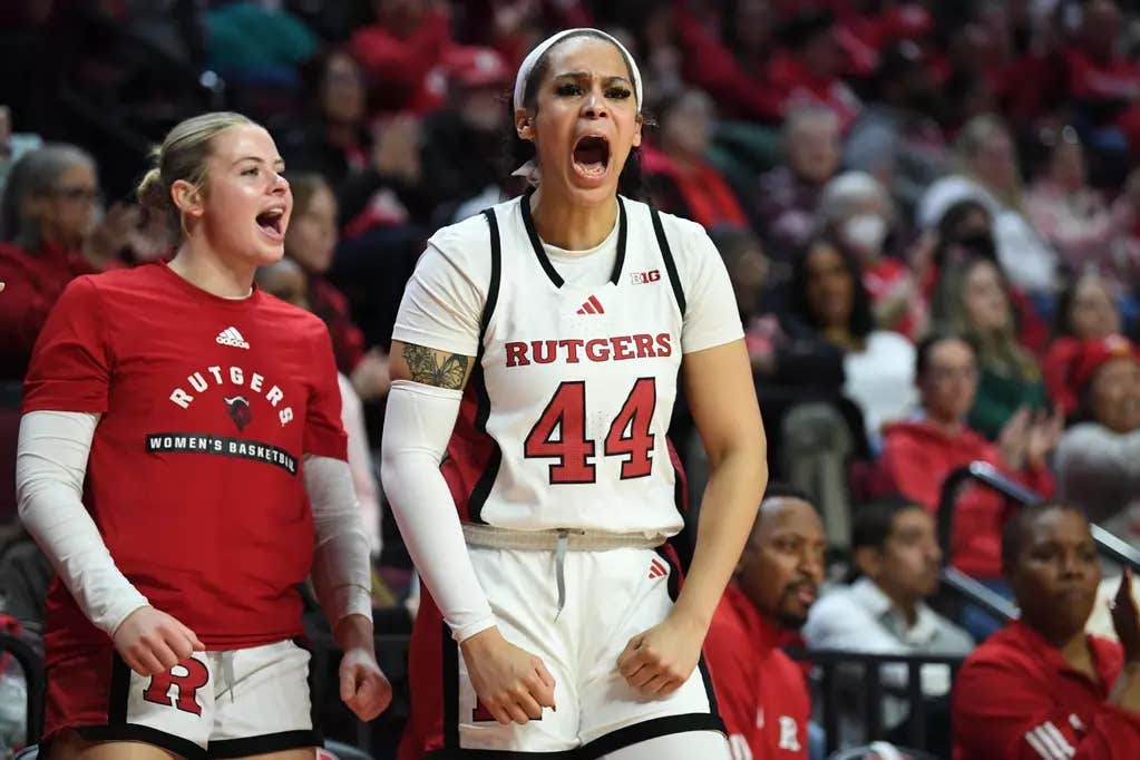 Janae Walker celebrates