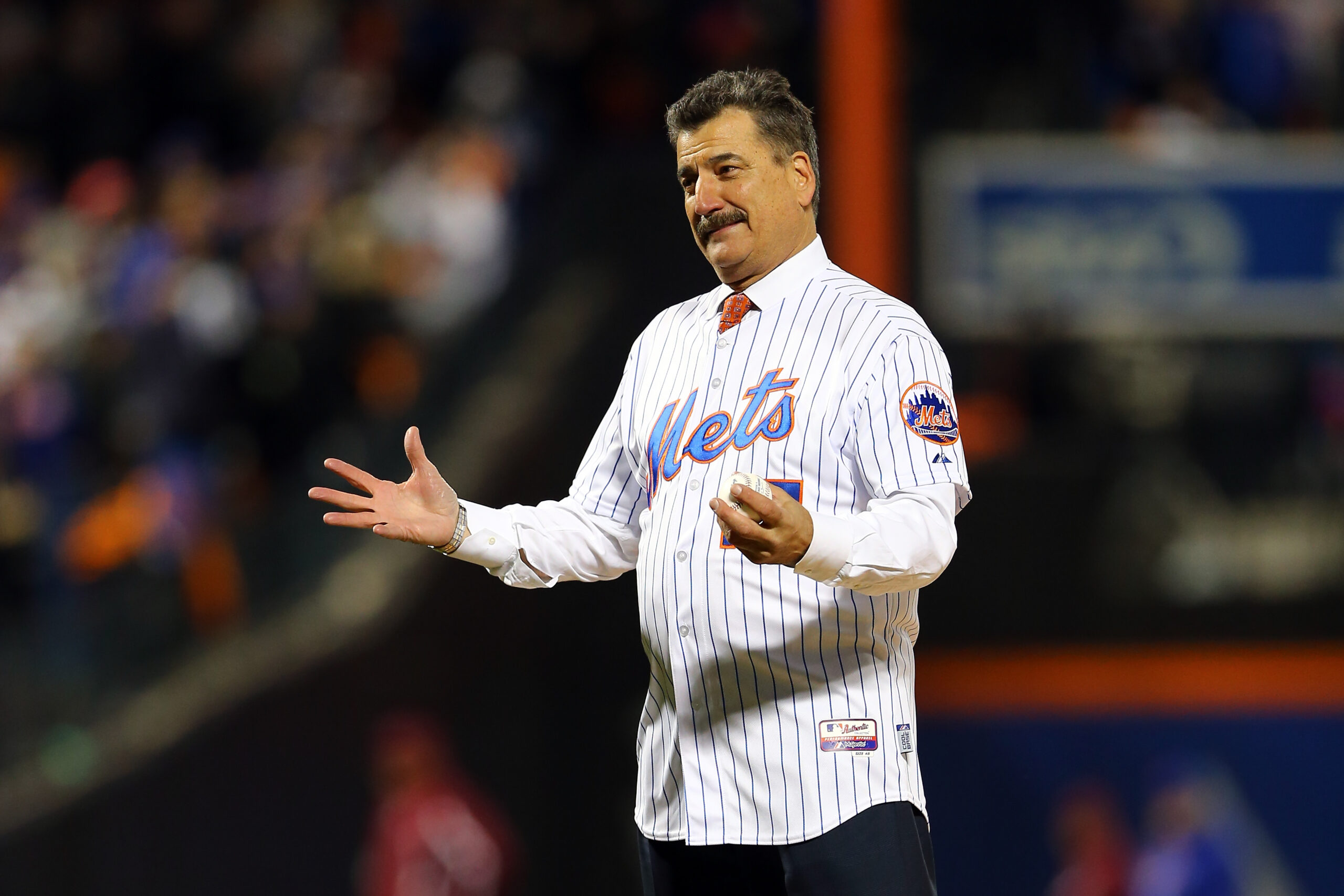 Former New York Mets' Keith Hernandez during Old-Timers' Day