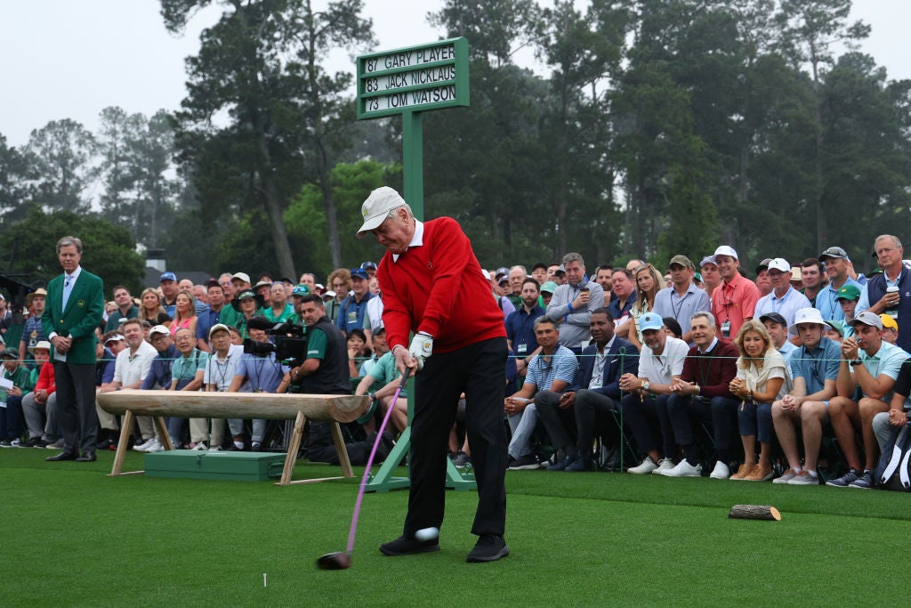 Player, Nicklaus and Watson Golf Legends Serve as Honorary Starters to